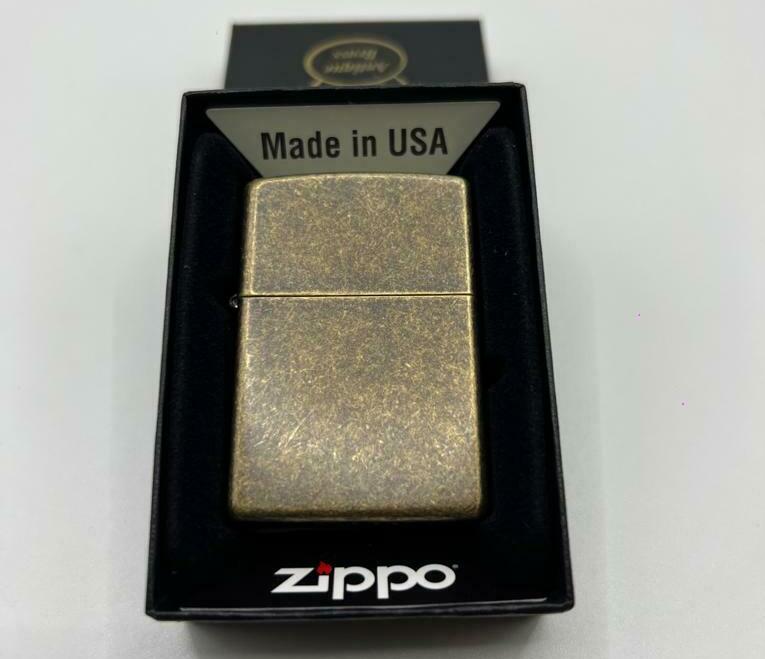 Zippo 201 FB RG FL BTM ANTQ BRS