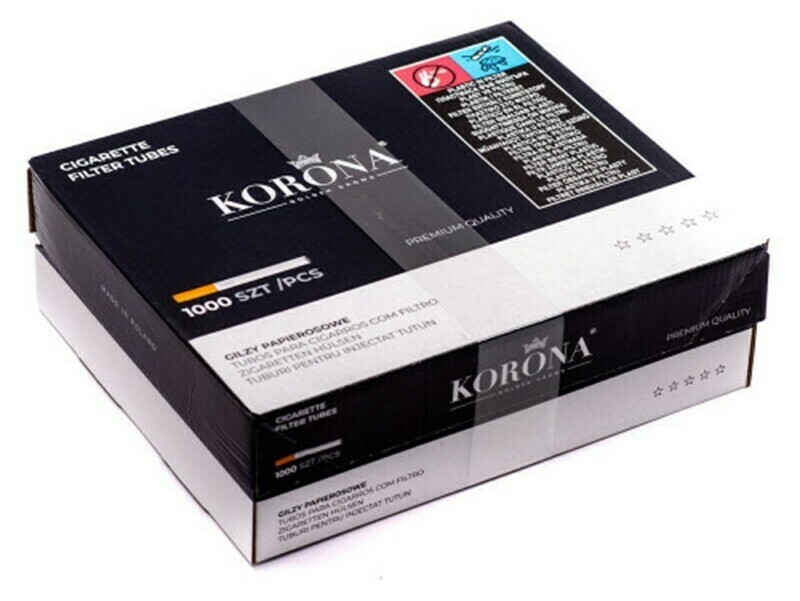 Гильзы с фильтром KORONA Mega Pack 84/15/8 (1000)