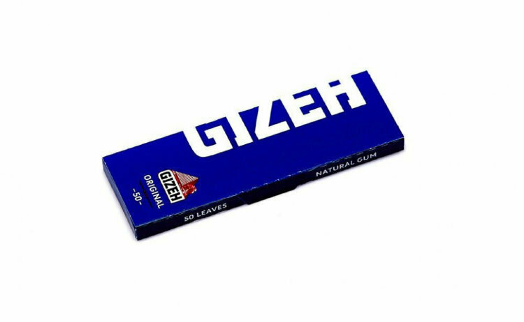 БУМАГА САМОКРУТОЧНАЯ GIZEH ORIGINAL BLUE